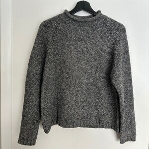 Size small Lands End wool blend sweater
